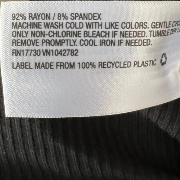 NWT ~ WILD FABLE BLACK BODYSUIT WITH SNAPS ~ ADJUSTABLE STRAPS ~ SIZE MEDIUM - Picture 4 of 5